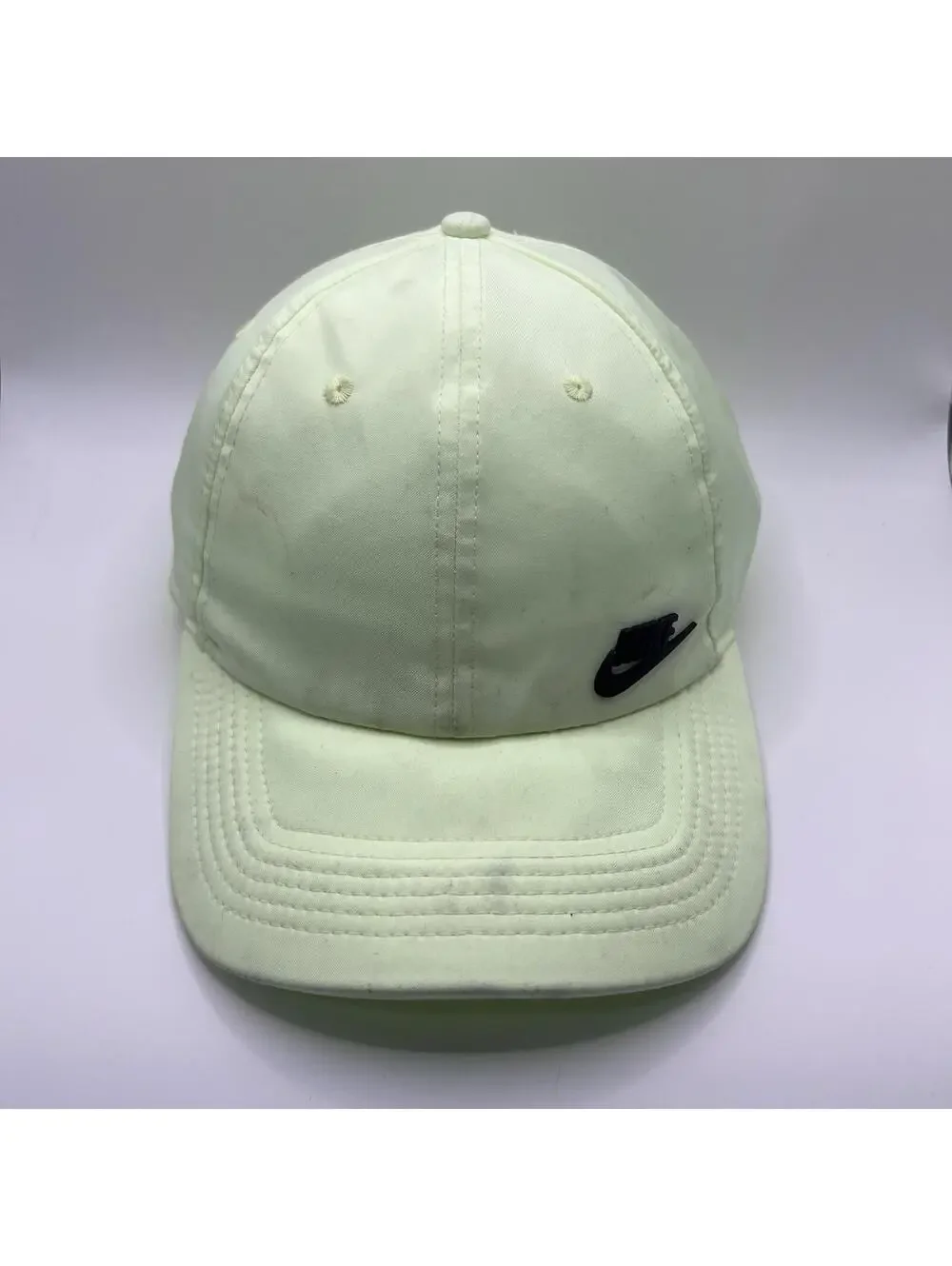 Nike Swoosh Women's Heritage86 Futura Classic Adjustable Neon Green Hat Cap